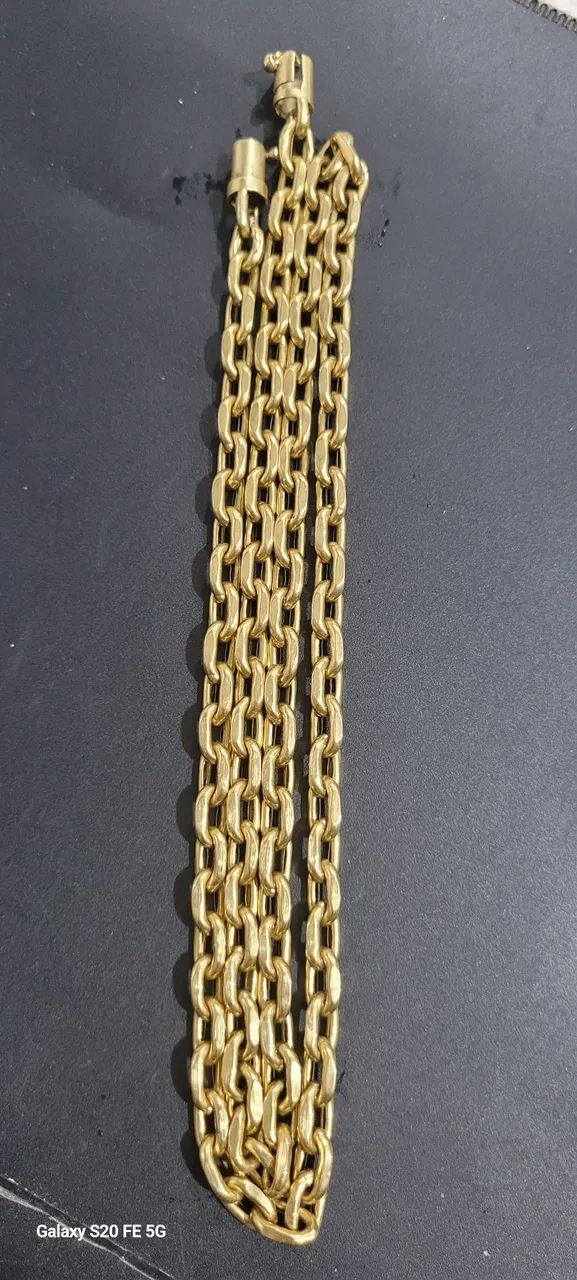 Corrente de Ouro 18k com 32.4 gr 73cm  - Foto 3