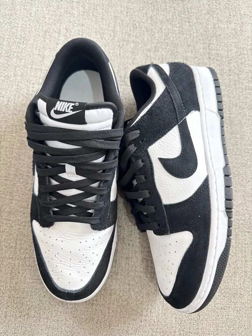 Nike Dunk Low Suede Panda Tamanho 10 / 42  - Foto 3