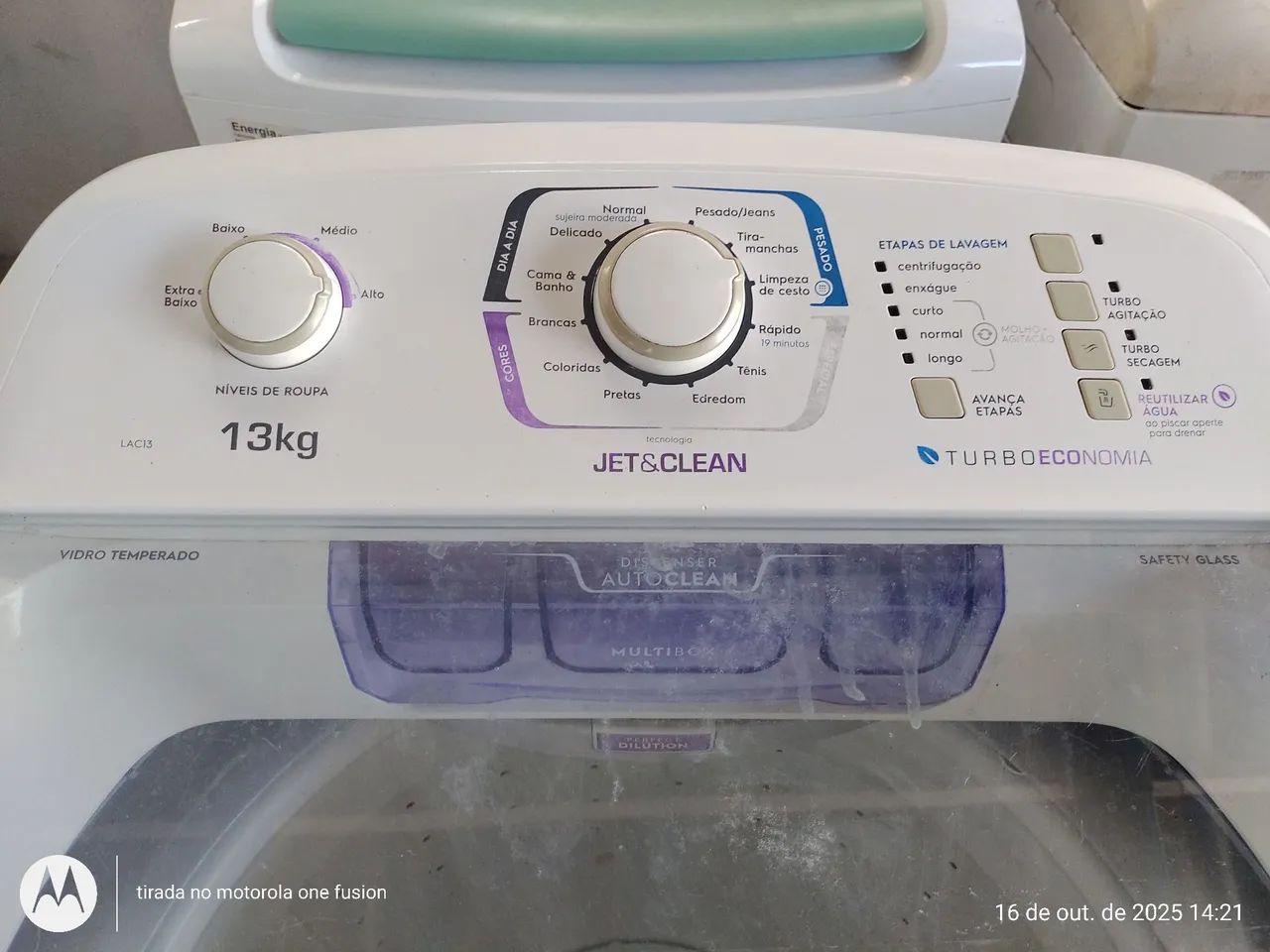 LAVADORA ELECTROLUX 13KLS 220V