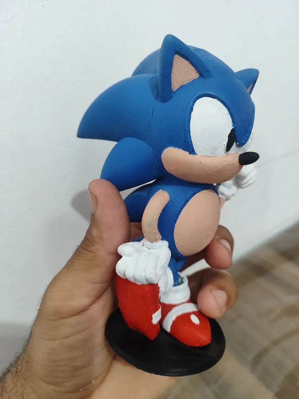 Boneco Sonic impressão 3d - Foto 4