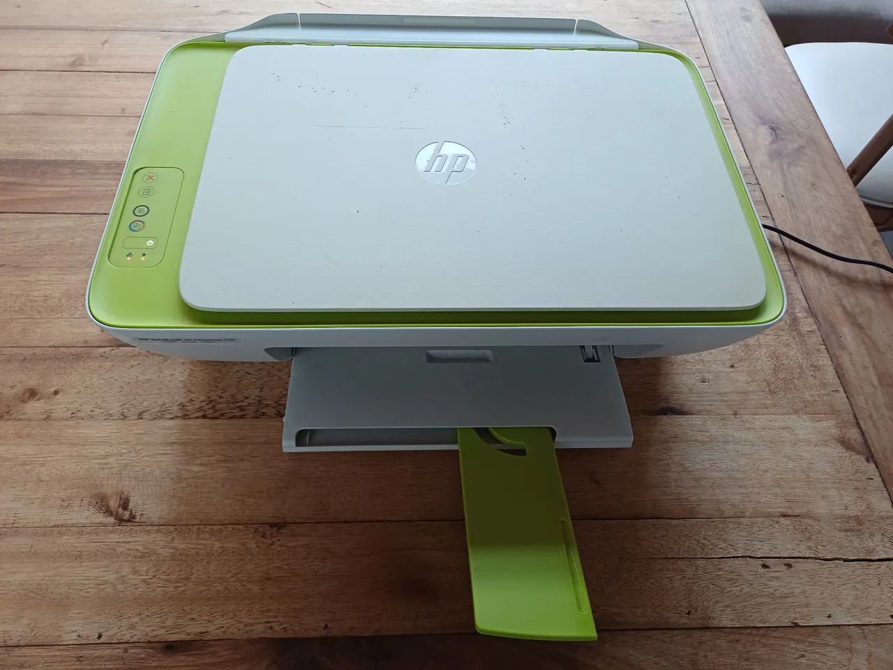 Impressora HP DeskJet Ink Advantage 2136 - Liga, Scanner OK (Defeito Cartucho)