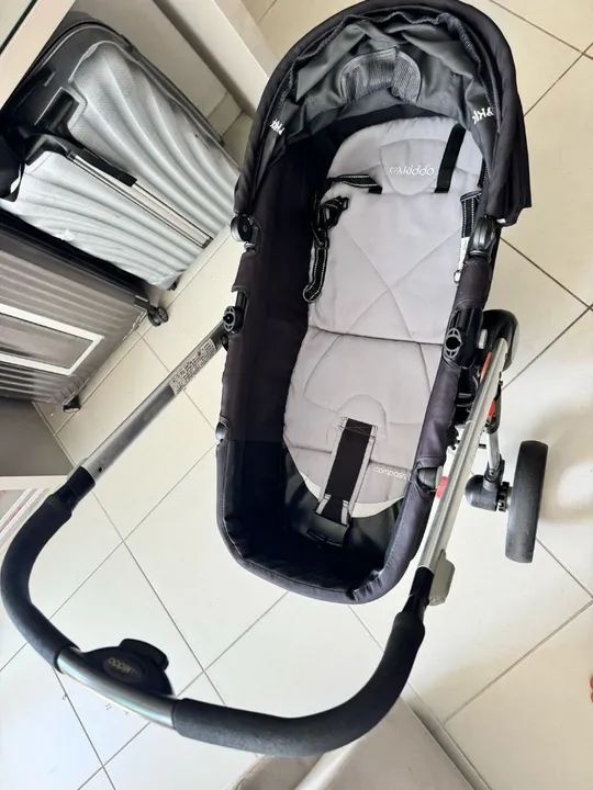 Carrinho de Bebê e Banheira Fisherprice - Foto 3