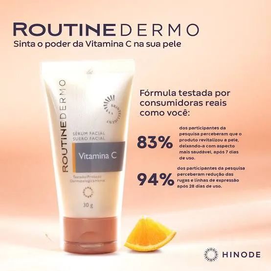 Sérum Vitamina c Routine Dermo Hinode embalagem 30g