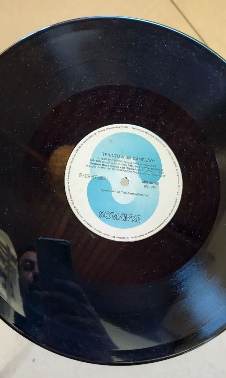 Disco de Vinil Ayrton Senna  - Foto 4