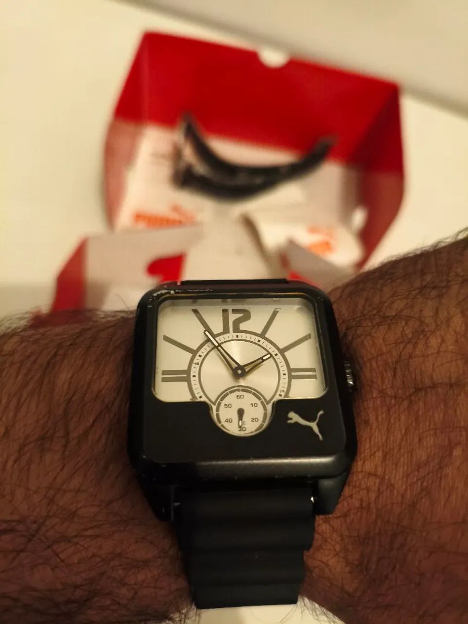 Relógio Puma Stardust Pulseira Couro
