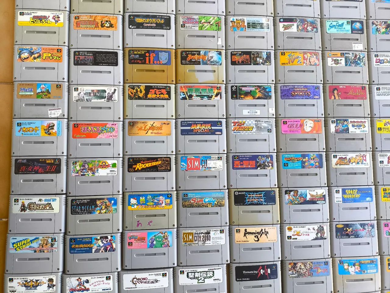 Coleção de Cartuchos Super Nintendo  - Foto 5