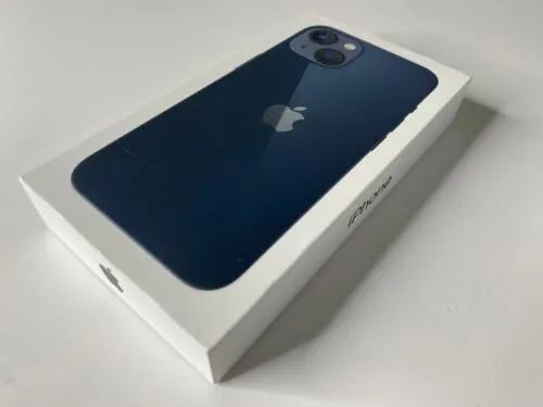 Caixa Embalagem Apple Iphone 13  128GB Meia Noite 