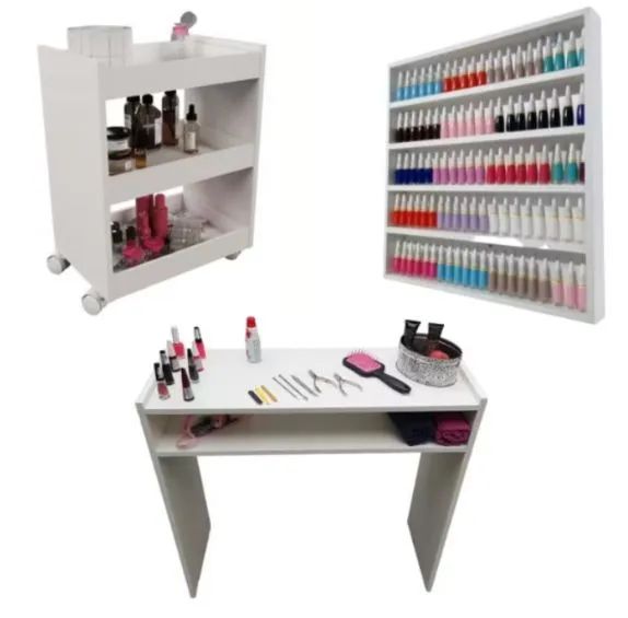Kit de Móveis para Salão de Manicure - ED Móveis - Foto 2