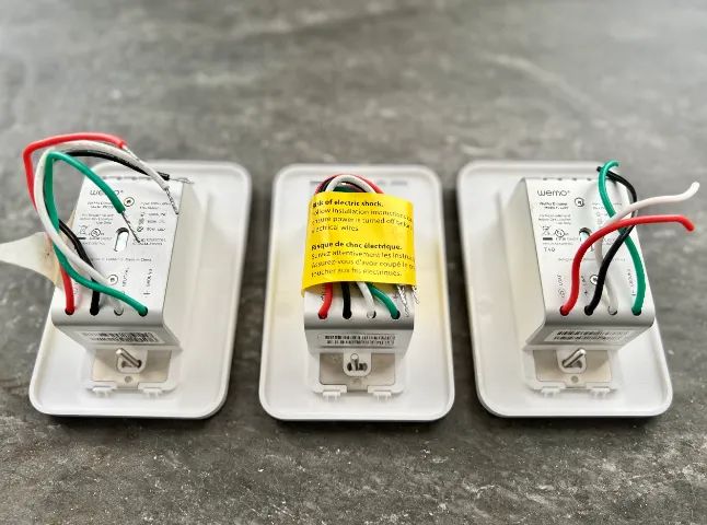 WeMo Interruptor de luz Wifi Dimmer, funciona com Alexa, Apple e Google - Foto 4