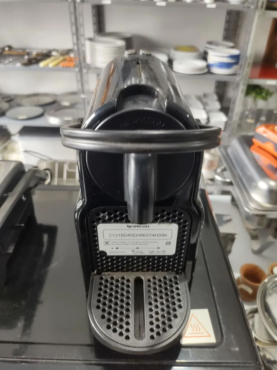 Cafeteira Nespresso Inissia D 40 Cor Preta 220 V - Foto 5