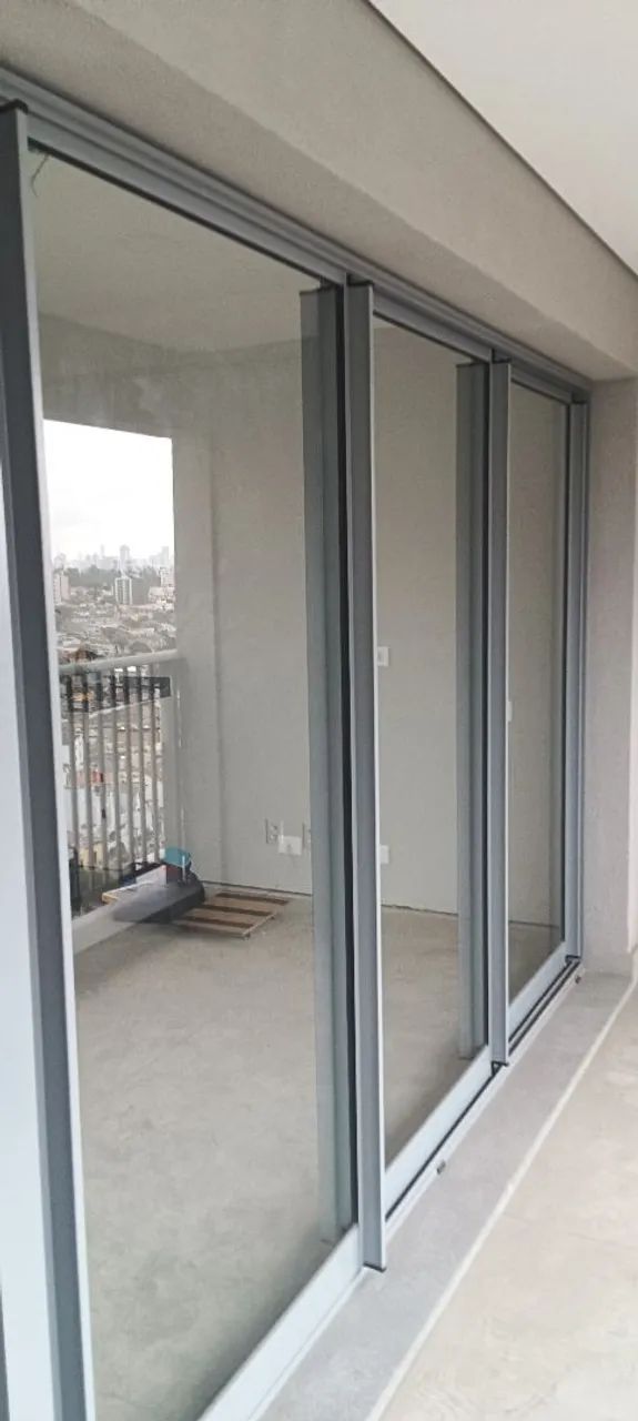 Portas blindex 10mm moldura alumínio suprema 