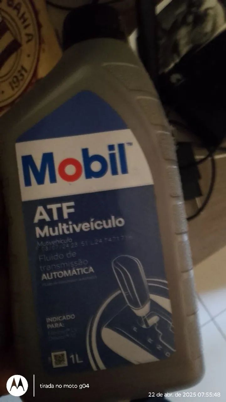 Óleo de Transmissão Automática Mobil ATF Multiveículo 1L