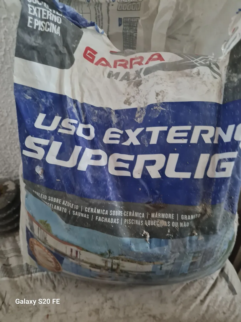 Argamassa Garra Max Uso Externo Superlig