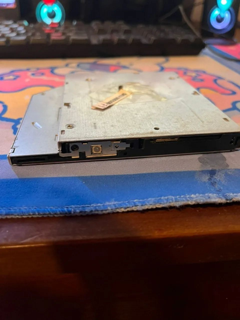 Original Gravadora Gt80n Cd Dvd Sata S/frontal Para Notebook (Usado) - Foto 2