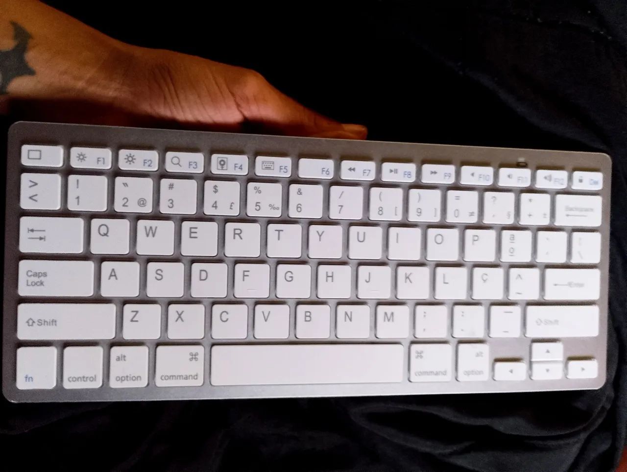 Teclado bluetooth para MacBook, iPad e Android! 