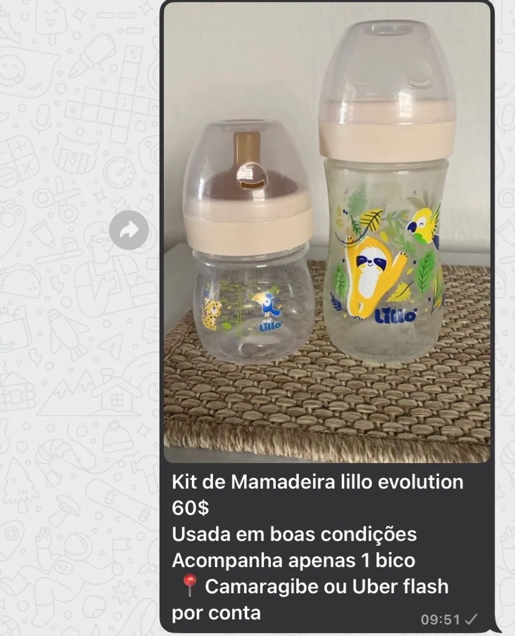 Kit mamadeira lillo - Foto 2