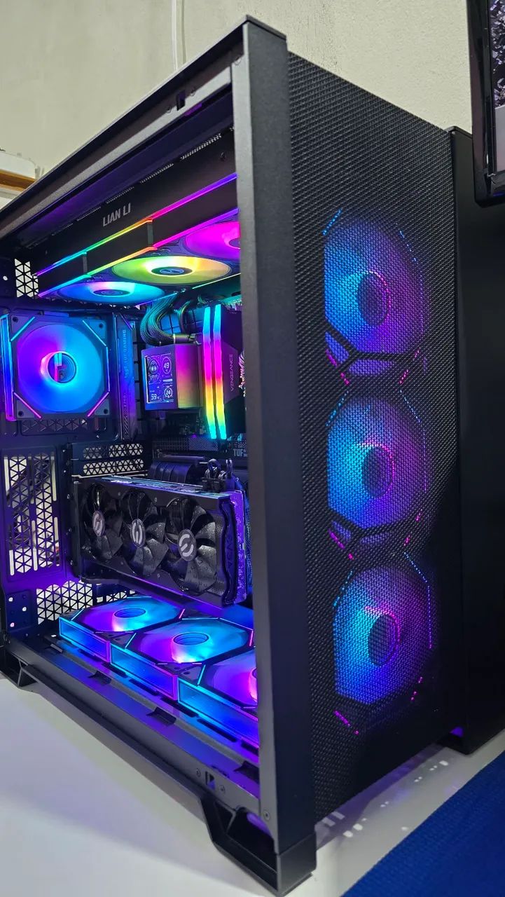 Pc Gamer i5-14600k, 32GB 6400MHz, Z790 Tuf, RTX3090, NVME 1TB 4.0, WC Tela IPS, Fonte 1000