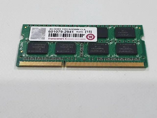 Memória DDR3 4GB 1333 Sodimm