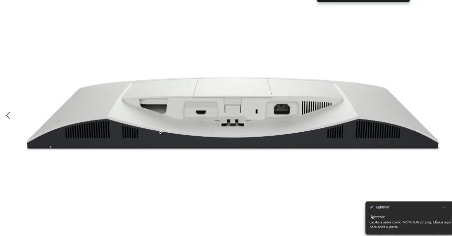 Monitor Dell 27" Full HD, 100Hz, 4Ms, HDMI - P2725H - Foto 5