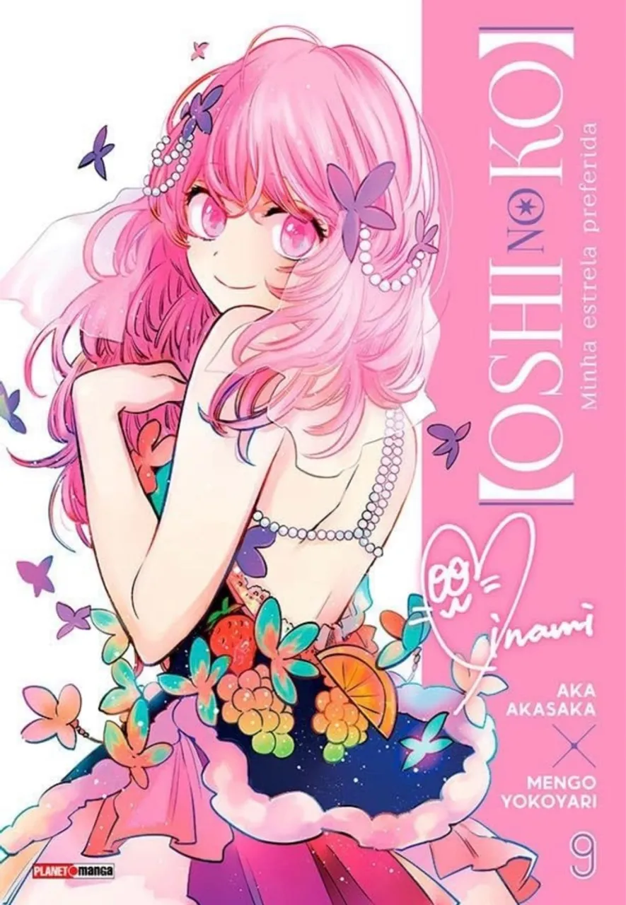 Mangá Oshi no Ko Vol. 9 - Português Seminovo
