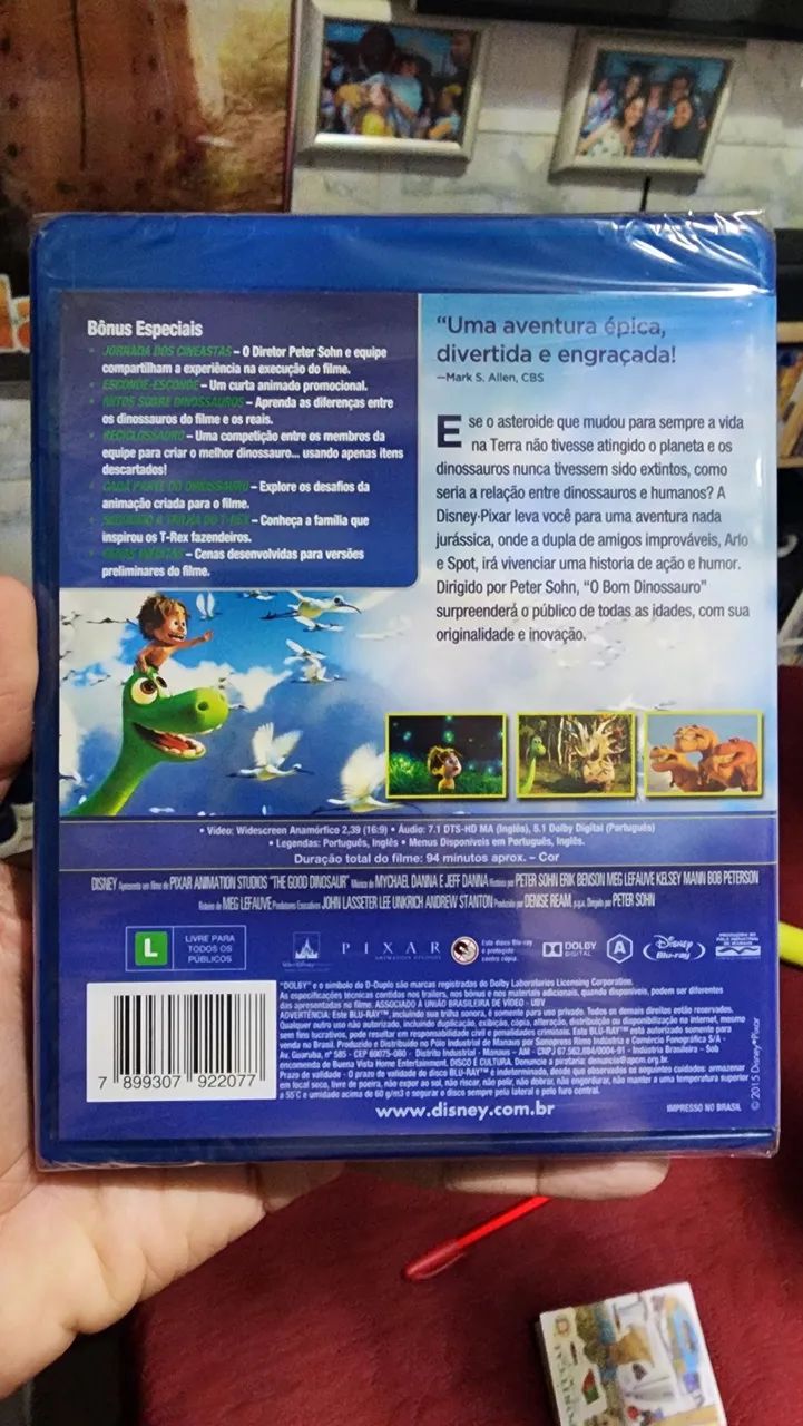 O Bom Dinossauro - Blu-Ray Lacrado  - Foto 2