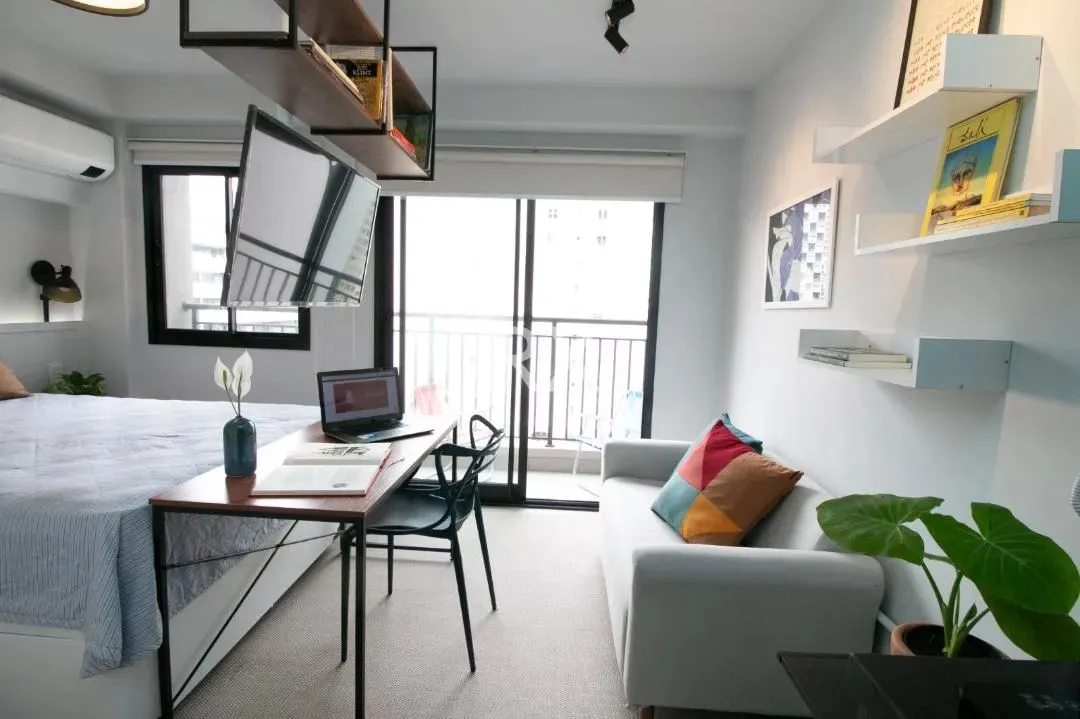 Studio Mobiliado e Decorado para Locação em Perdizes 29m² de Conforto e Estilo!