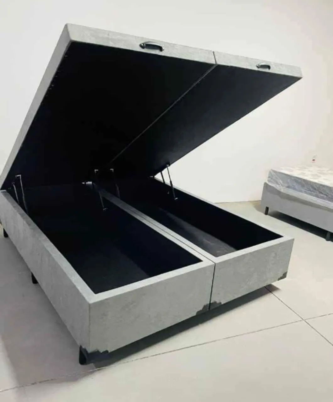Cama baú Queen A pronta entrega Blindada - Foto 2