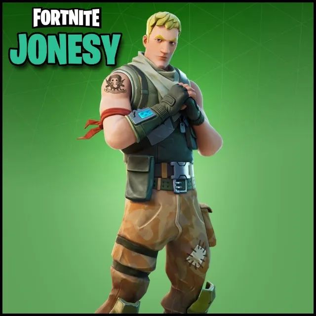 Jonesy Fortnite - Action Figure - NOVO - Lacrado - Foto 5