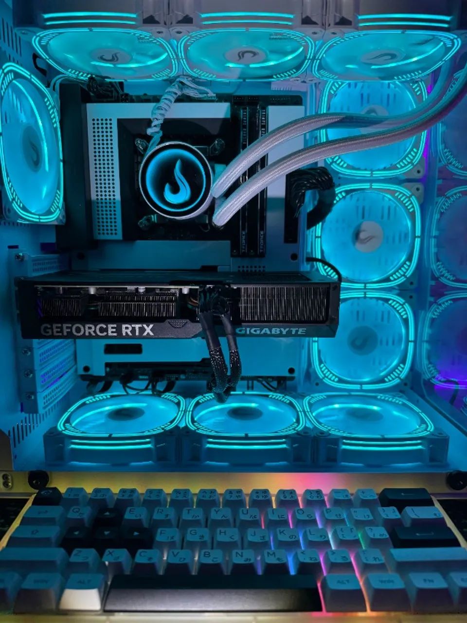 PC GAMER NZXT - I9 12900F - 32 GB RAM - RTX 3070 Gigabyte Eagle - zero - impecável  - Foto 5