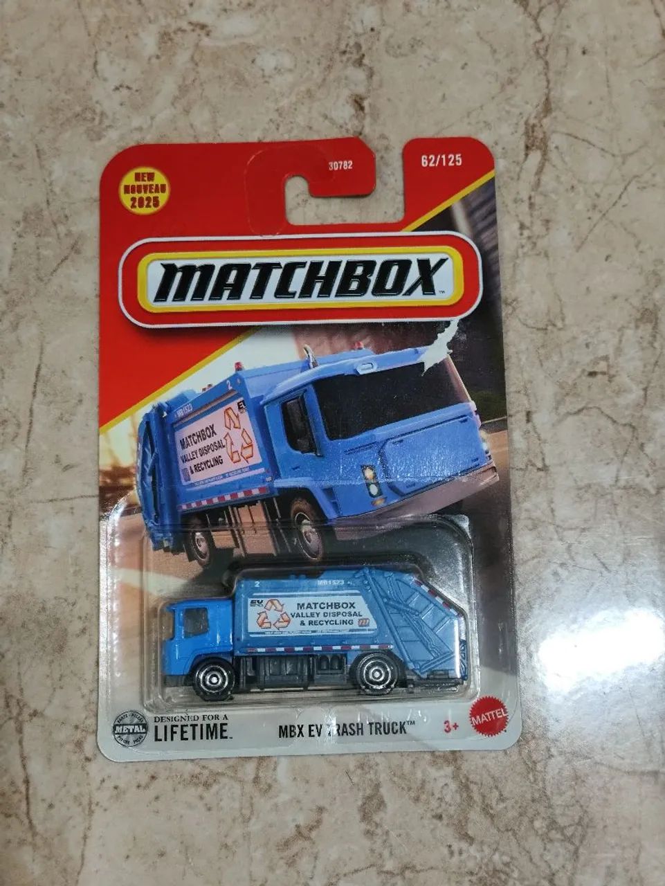 Caminhão de Lixo Matchbox EV Trash Truck