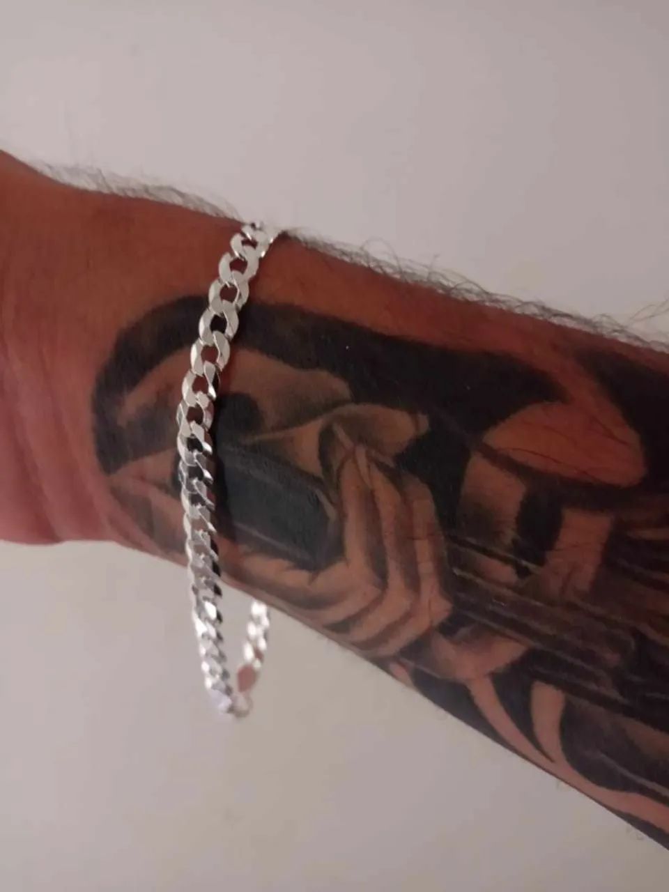Prata 925 Pulseira 5mm Garantia eterna