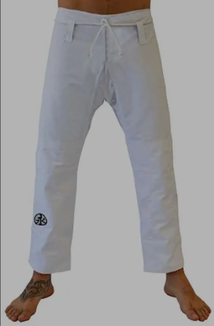 Calça Rip Stop Kimono Jiu Jitsu Keiko, opções: Branco, Azul e Preto