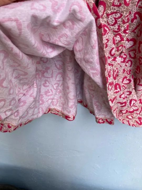 Vestido Infantil Estampado Rosa, Tam 14 - Foto 3