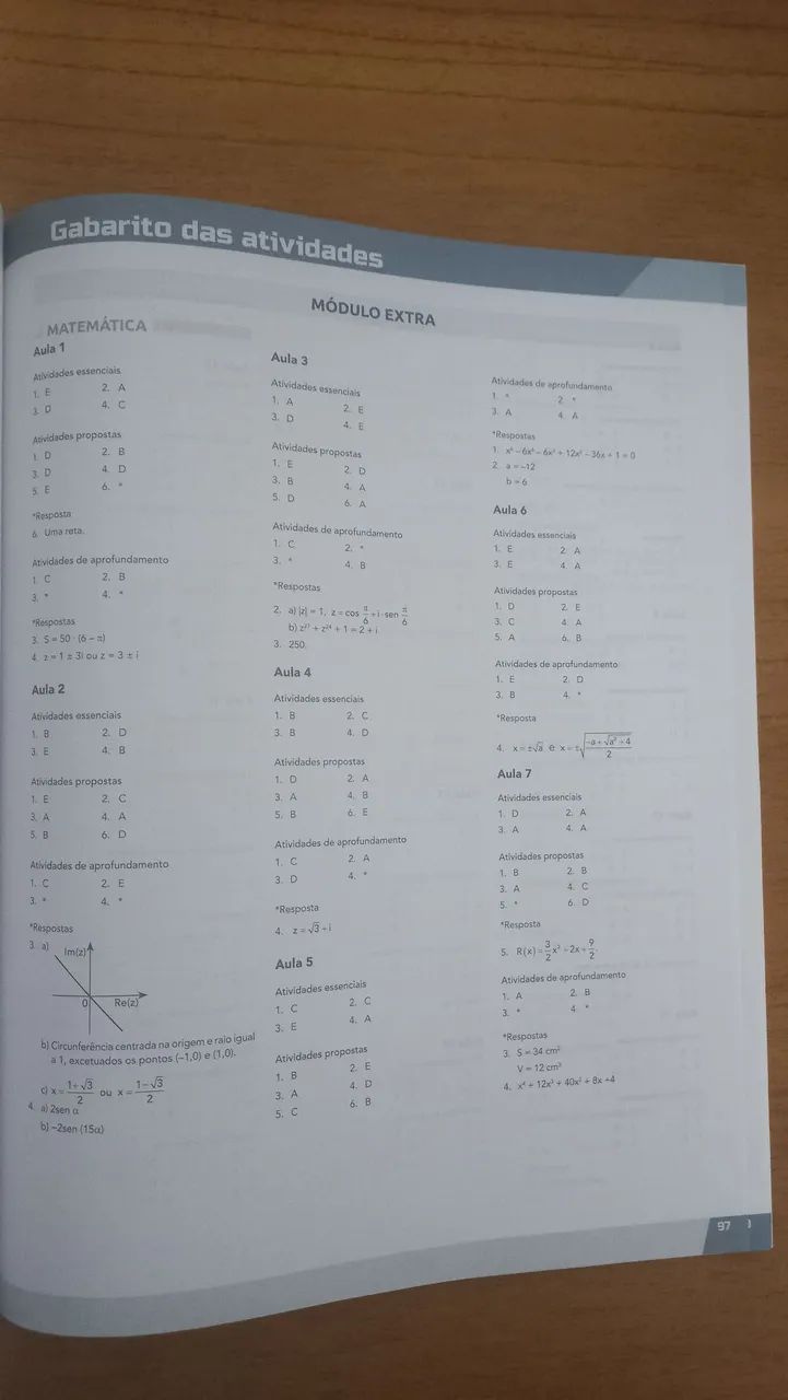 Módulo Pré-Vestibular FUVEST, UNICAMP e outros.  MATEMÁTICA e FÍSICA com gabarito! - Foto 5
