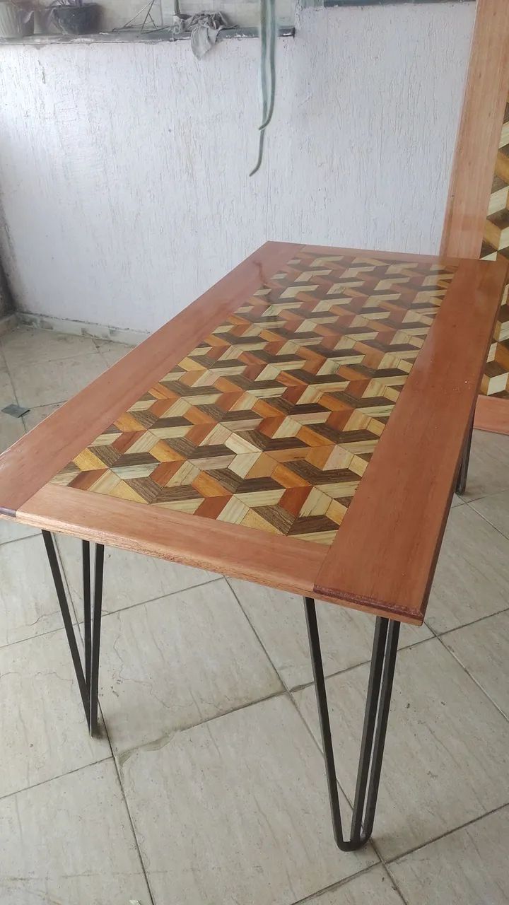 Mesa em.marchetaria - Foto 4