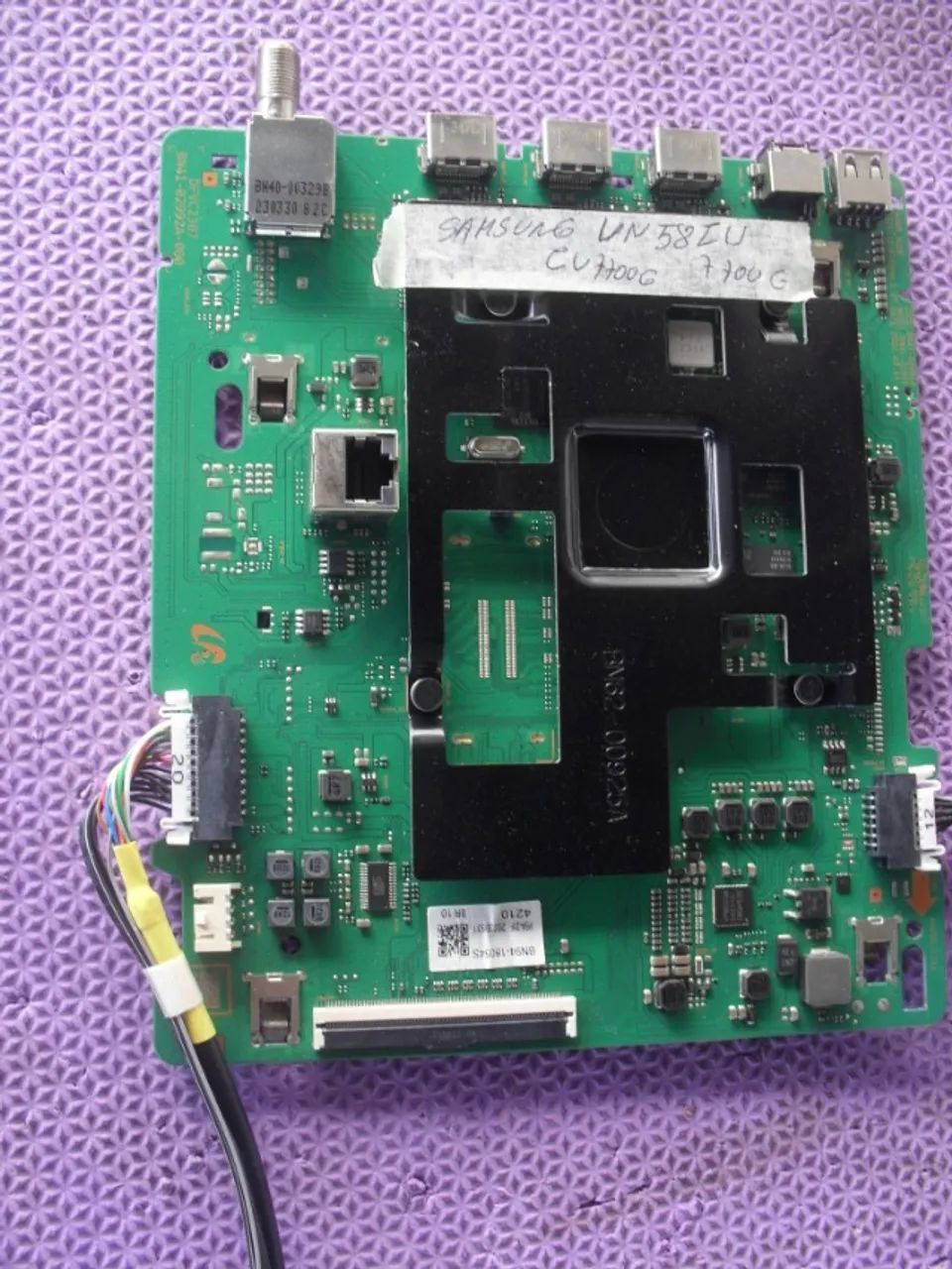 tv samsung placas UN 58CU7700G  - Foto 2