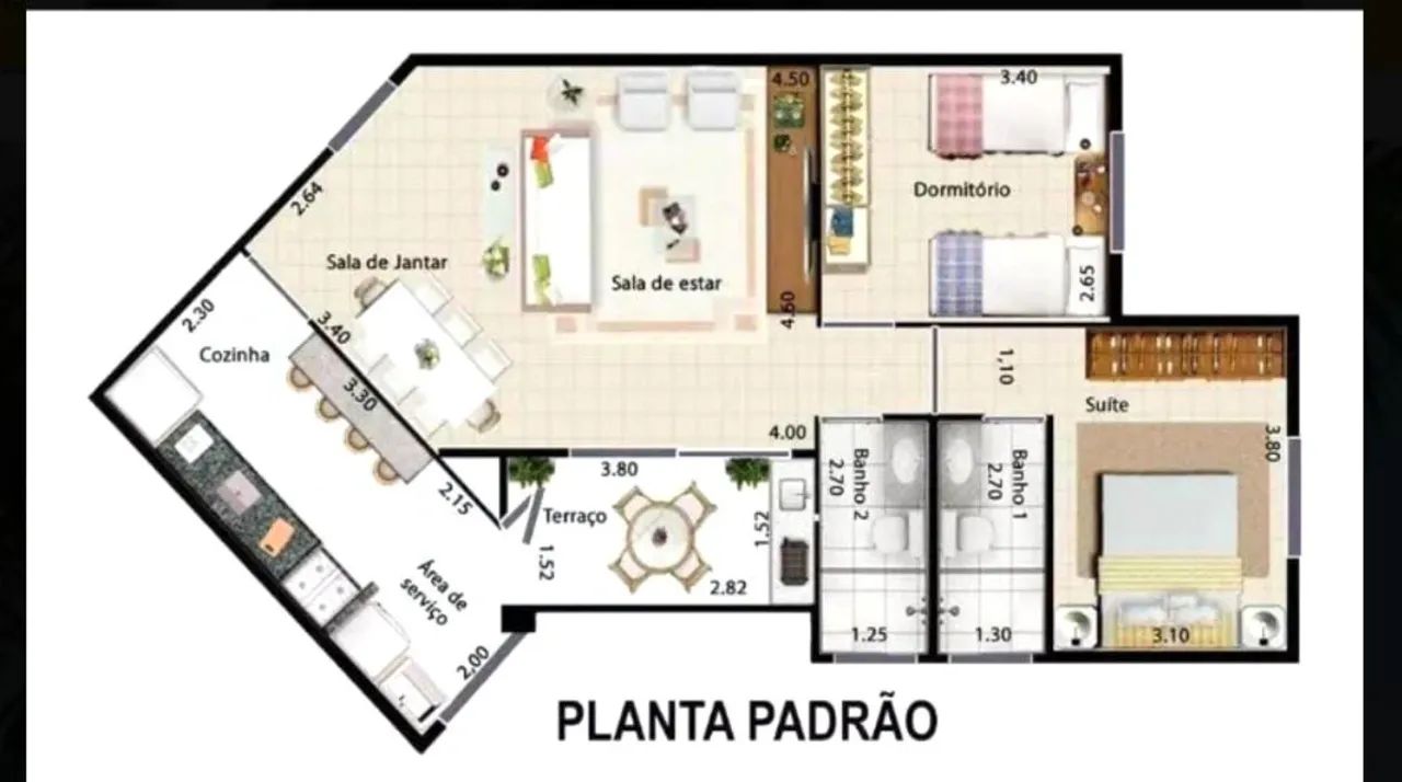 VENDO COTA DE APARTAMENTO NA PLANTA - CONDOMINIO PARQUE FIRENZE (APRIGIO), EMBU DAS ARTES - Foto 2