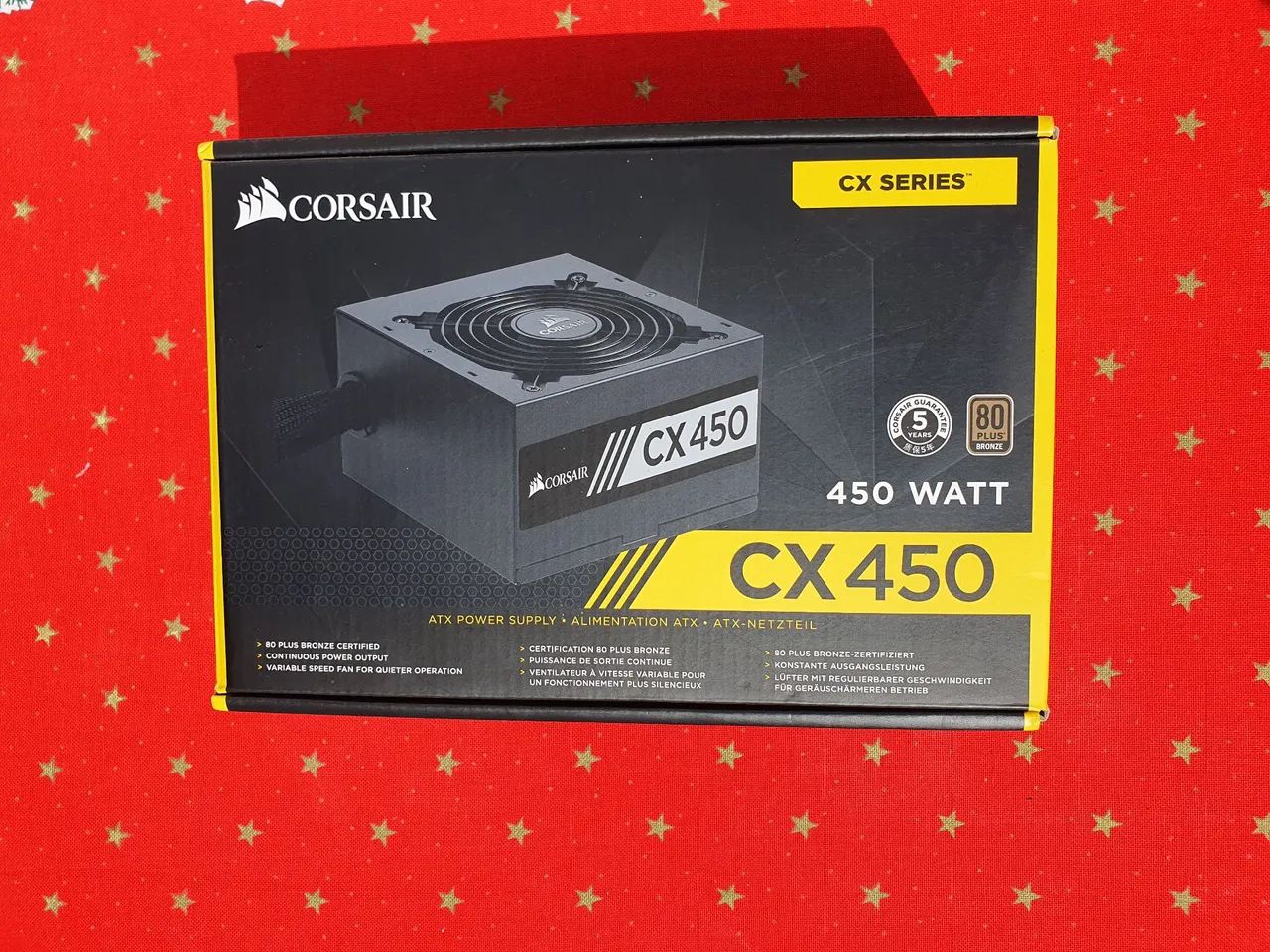 Fonte Corsair CX450 80 Plus Bronze - Foto 5
