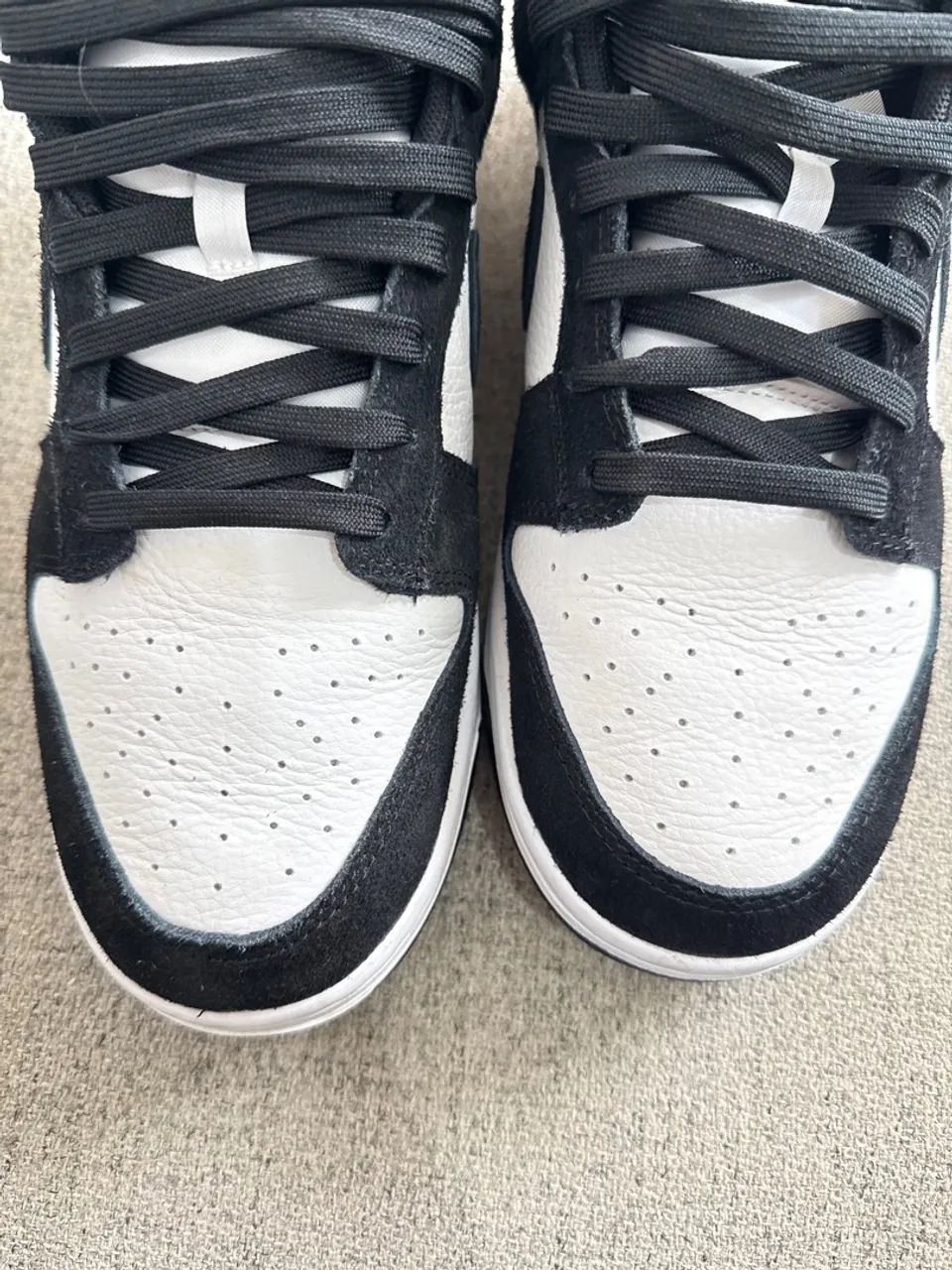 Nike Dunk Low Suede Panda Tamanho 10 / 42  - Foto 5