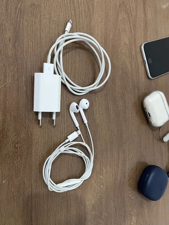 KIT Carregador Apple 5v + EarPods Originais  - Foto 3