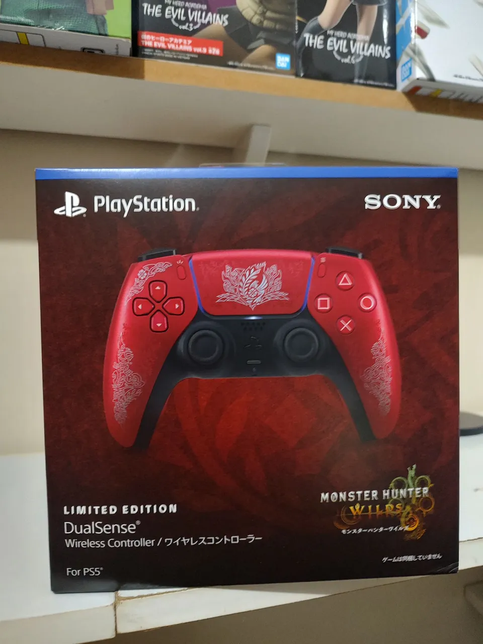 Controle DualSense PlayStation 5 - Monster Hunter Wilds Limited Edition