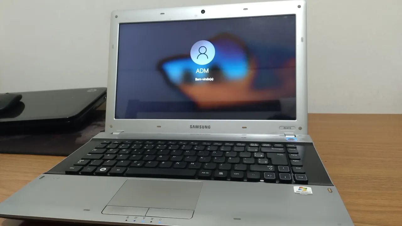 Notebook Samsung 1.3 ghz com 8gb com hd 320 c windows 10