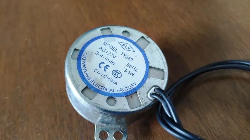 Motor Tyj49 110v Vac 3/4 Rpm 4w
