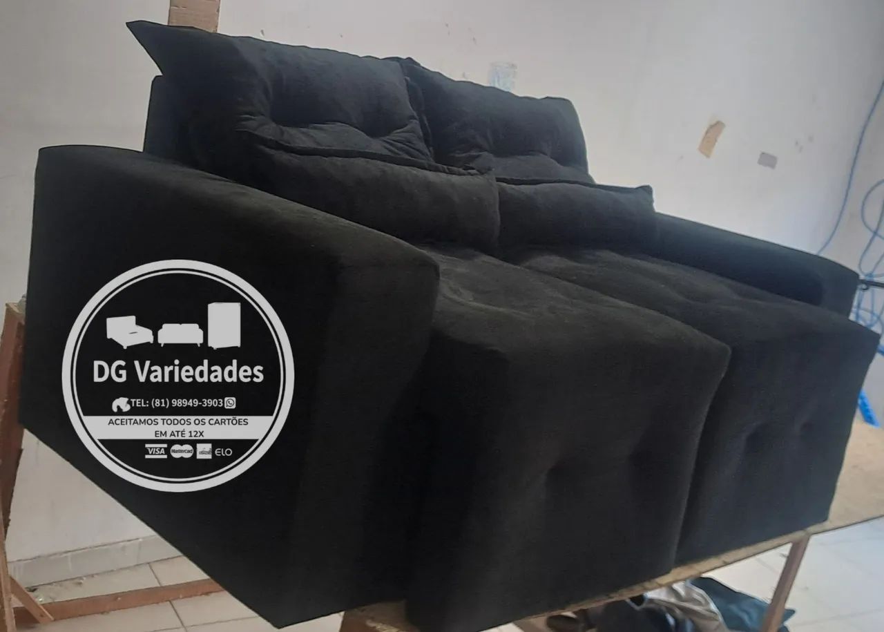 Sofa Retratil 2 Lugares Frete470063285745766400