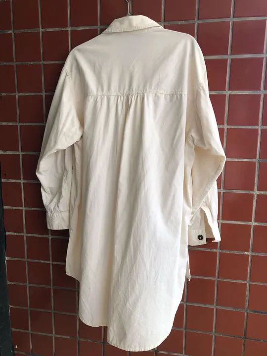 Vestido Camisa Zara Oversized  - Tamanho M - Foto 2