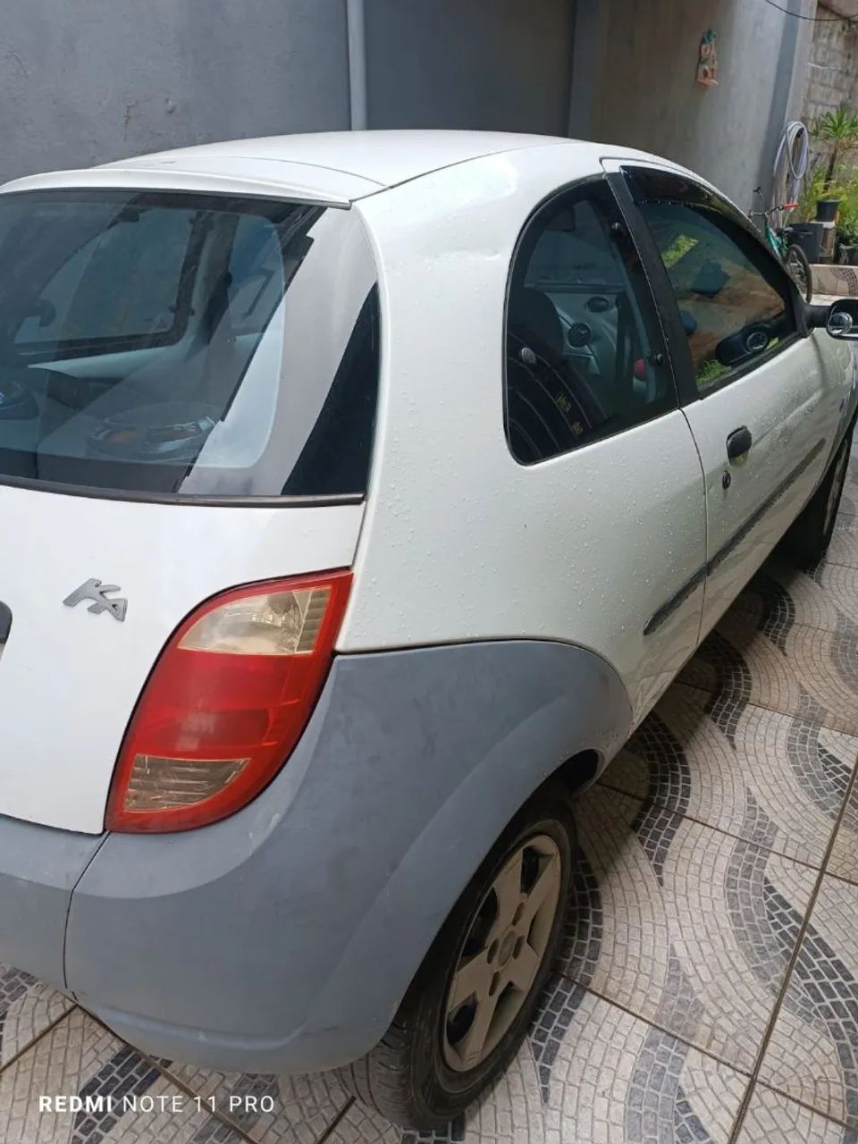 Ford Ka 2007 branco  - Foto 5