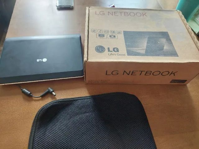 netbook lg x140 com caixa e funcionando