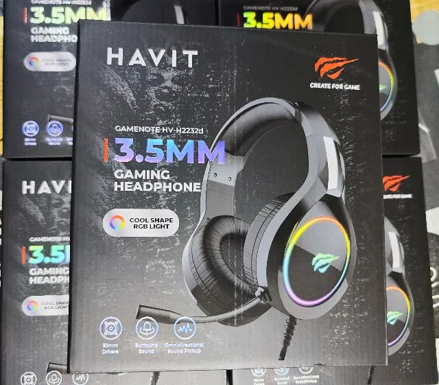 Headset Gamer HAVIT H2232D - Fone gamer profissional KZ Retorno de palco - Foto 6