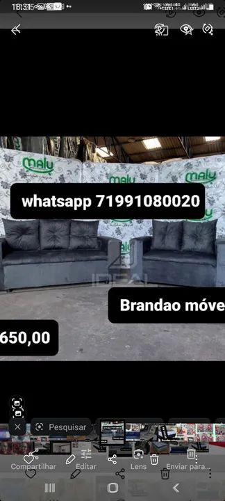 Painel Valencia Avelan . Cama casal grande 1.38 largura vendo R$ 430,00  - Foto 5