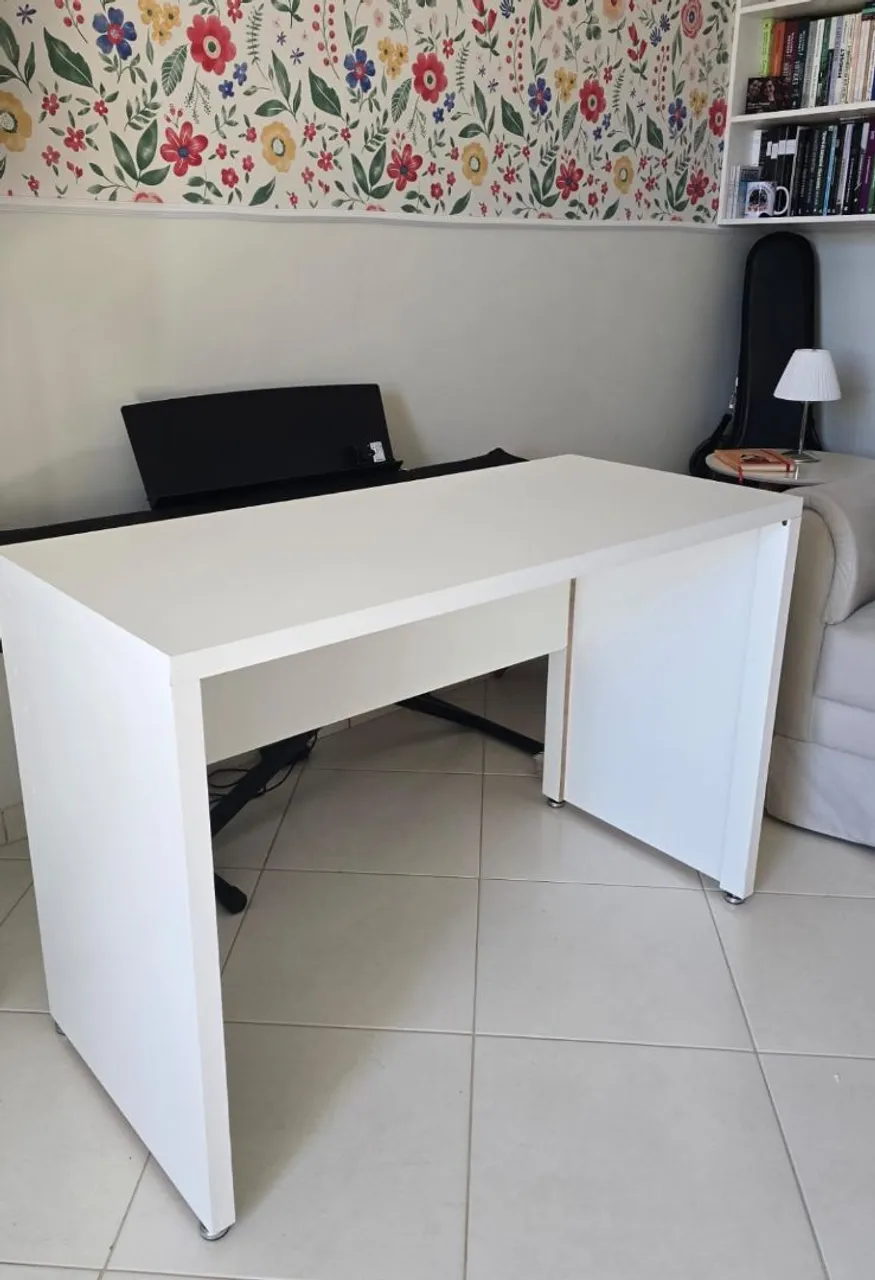 Escrivaninha Branca Moderna (NOVA)
